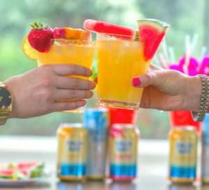 Tropical Cocktails with Palm Bay Spritz