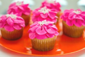 Hibiscus Cupcakes