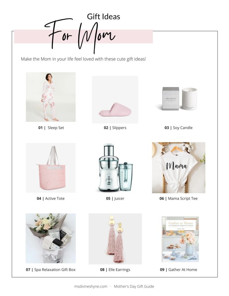 mothers day gift guide